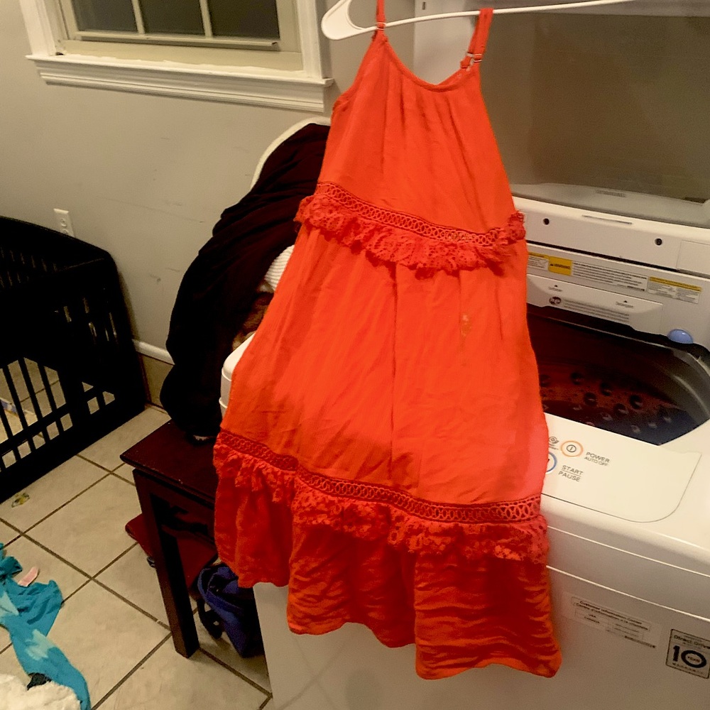 A little girls party dress